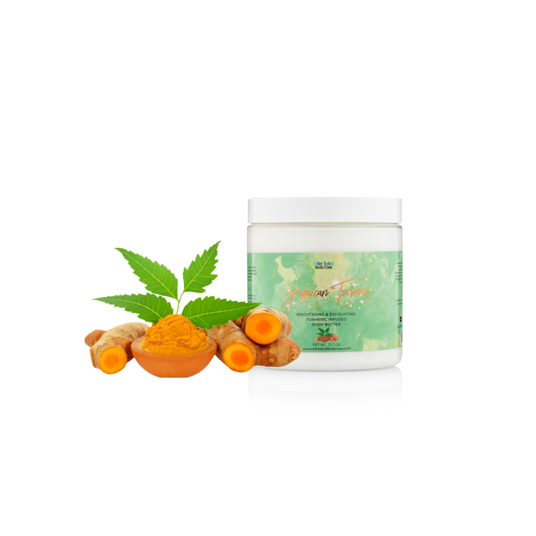 Jamaican Turmeric Brightening & Exfoliating Turmeric infused body butt