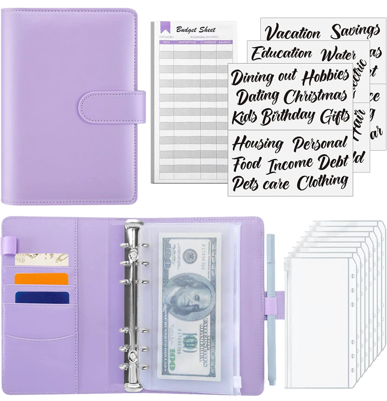 Boss Budgeting Beginners Kit w/ FREE MULTICOLOR PEN